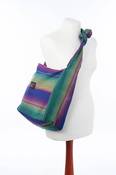 Image of emeibaby babywearing bag - Purple/Green