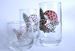 Image of Vintage Mushroom Glasses 18 piece Set 
