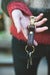 Image of Leather Keychain with Clip