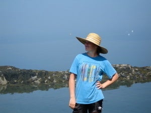 Image of Woven Wide Brim Hat
