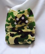 Image of 1 Camou TPU Diaper +2 Inserts