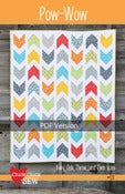 Image of Pow-Wow Quilt Pattern #128, PDF version