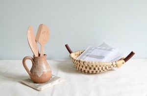 Image of square patchwork coaster 