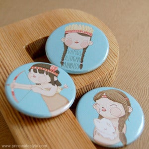 Image of Chapas Vamos a jugar a indios