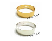Gold / Silver Color Metal Runway Mirrors Neck Choker Cuff Collar 
