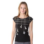 Image of Black Scissor Bamboo T