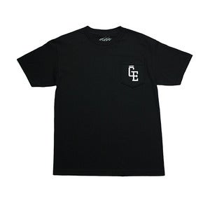 Image of Player S/S Pocket Tee in Black 
