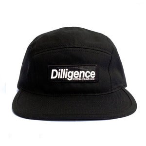 Image of Dilligence Jockey Cap| Black