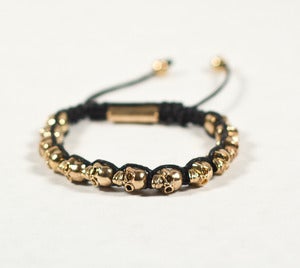 Image of Skull Head Bracelets - Black