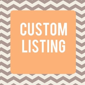 Image of custom: "P.S I Love You"