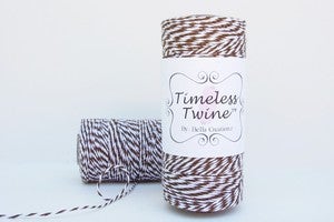 Image of Chocolate Chip Brown Bakers Twine by Timeless Twine™