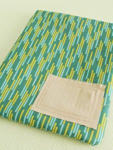 Image of Turquoise Metroid iPad case