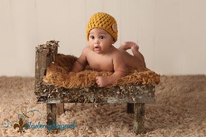 Image of Country Lane Mossy 3 1/2" Bed frame~ Newborn Prop Bed 