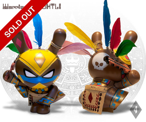 Image of 8" Aztec Warrior Quauhtli