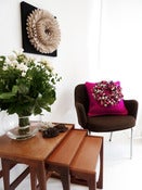 Image of Cerise Decorative Felt Cushion by Sandy Powell