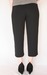 Image of black crop pant