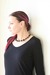 Image of black v neck knit top