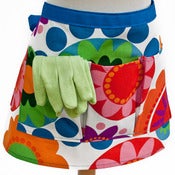 Image of Garden or Vendor Half Apron : IKEA Fredrika Fabric 
