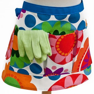 Image of Garden or Vendor Half Apron : IKEA Fredrika Fabric 