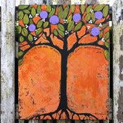 Image of Original Painting on Canvas 22X28 Poe Tree