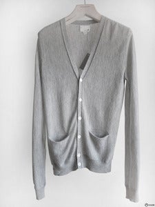 Image of Band of Outsiders - Fine Cashmere V-Neck Cardigan