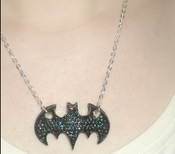 Image of Glitter Bat Pendant