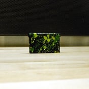 Image of custom gba game circuit case (black/green/yellow)