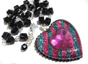 Image of Floating Heart necklace