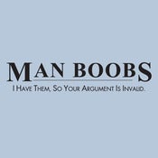 Image of I have man boobs meme mashup