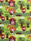 Image of Little Red Riding Hood organic cotton jersey (by the half metre)