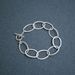 Image of hammered loop bracelet
