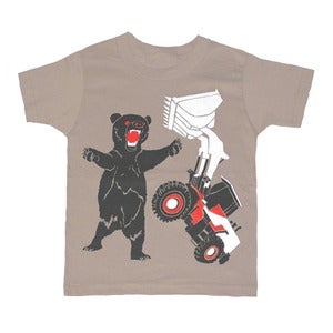 Image of Bear vs Tractor | KIDS TEE