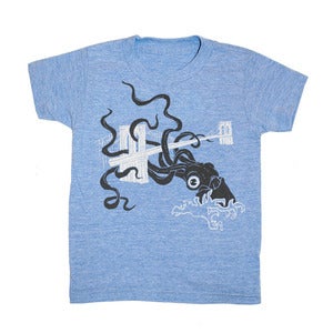 Image of Squid Attack | KIDS TEE