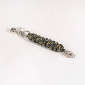 Image of Paracord Keyclip - Forest Camo