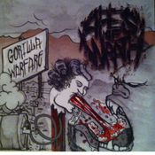 Image of APES OF WRATH "gorilla warfare" on CD format.