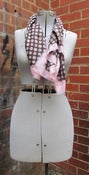 Image of Epice Winter spot scarf - brown and beige spot