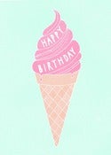 Image of Ice cream card