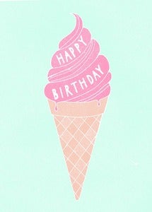 Image of Ice cream card
