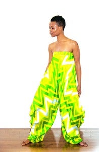 Image of Lal Mirchi Strapless Jumpsuit