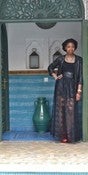 Image of Lace Maxi Skirt [Black]