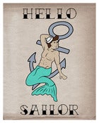 Image of Hello Sailor!  Print