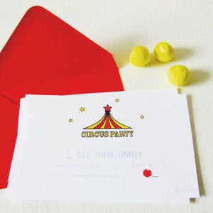 Image of Invitation Circus party