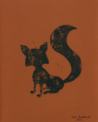Image of Fox Stamp Print