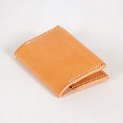 Image of Bi-Fold Card Wallet - Cashew