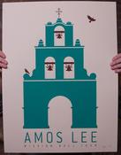 Image of Amos Lee Mission Bell Tour Poster - Only 1 left