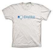 Image of Facebook Dislike Button T-Shirt