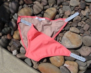 Image of Alva Snapback Bikini Bottom Pink
