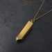 Image of Gold plated Crystal Pendant by Lor