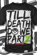 Image of Till Death Do We PartY-Tee-Black