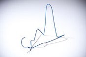 Image of XVALA - "Mark Zuckerberg's Not Very Well Hung Hanger, 2011" - Stainless Steel - Edition of 3